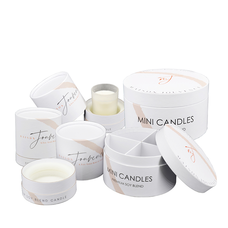 Round tube candle box 1