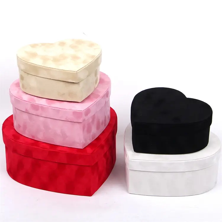 High quality velvet flower box