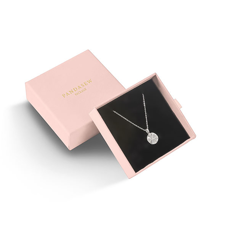 Paper Jewelry Box with Clear Lid