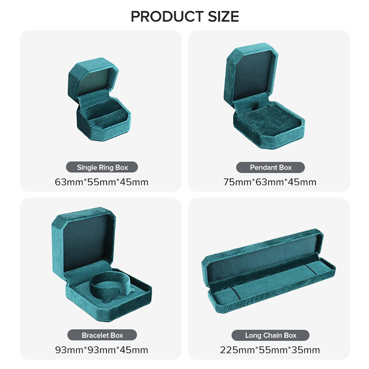 New Arrival Fashion Design Single Ring Box with Custom Logo