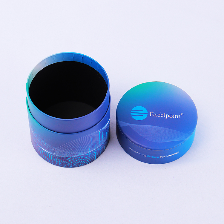 Paper Round Candle Box