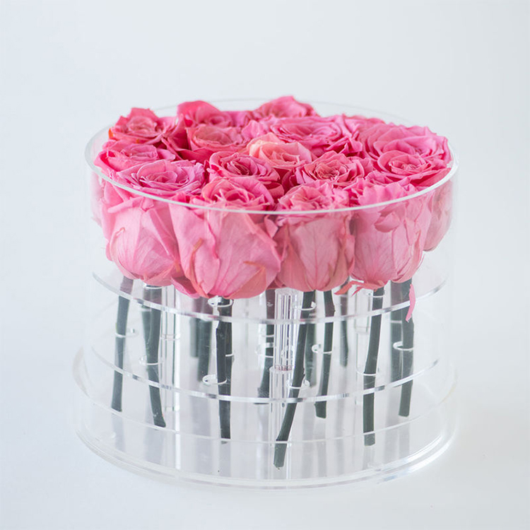 Acrylic Flower Gift Box