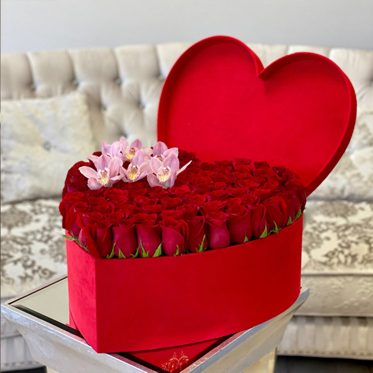 Heart Shape Paper Gift Box