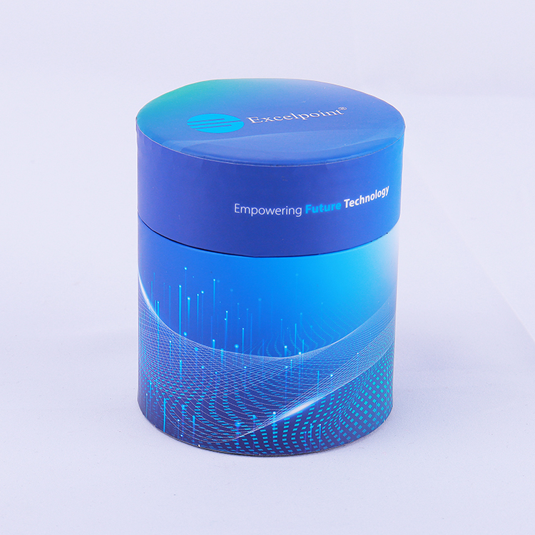 Paper Round Candle Box