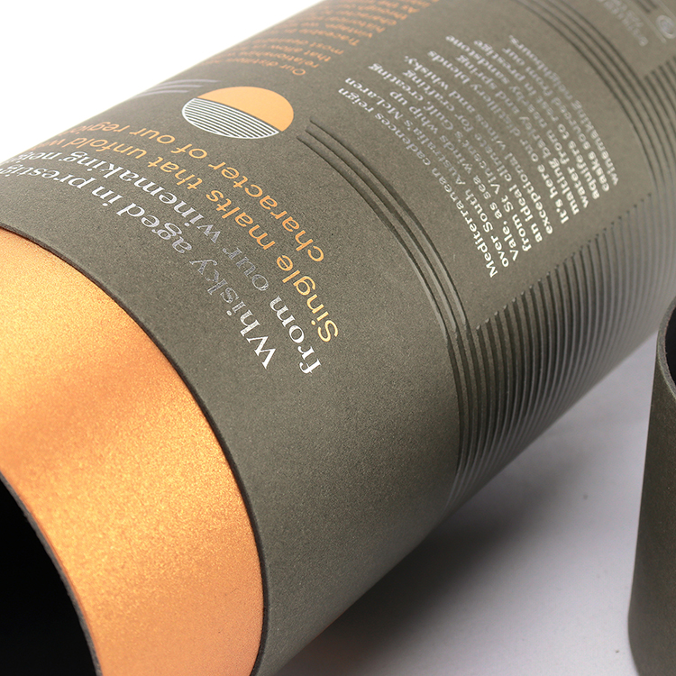 Round Wine Bottle Box