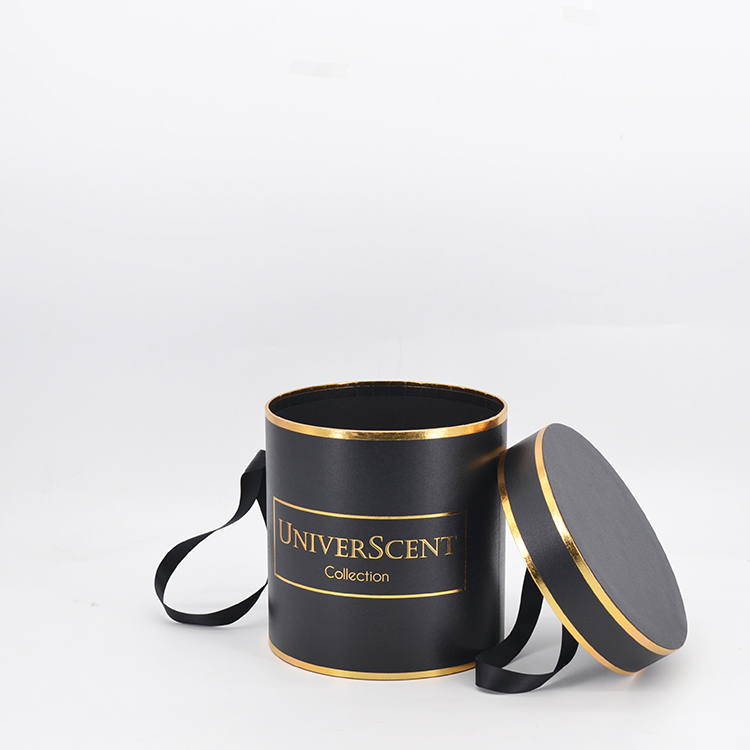 Round Flower Box with Lid