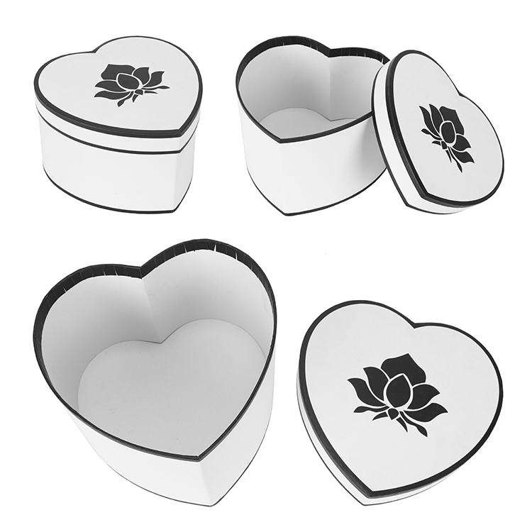 Paper Heart Flower Box