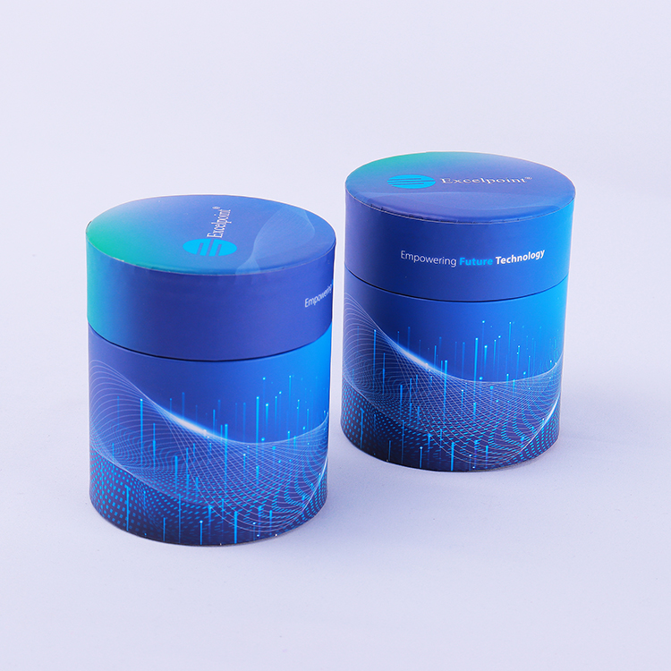 Paper Round Candle Box