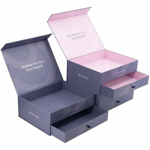 Luxury Cosmetic Box with Drawer Design