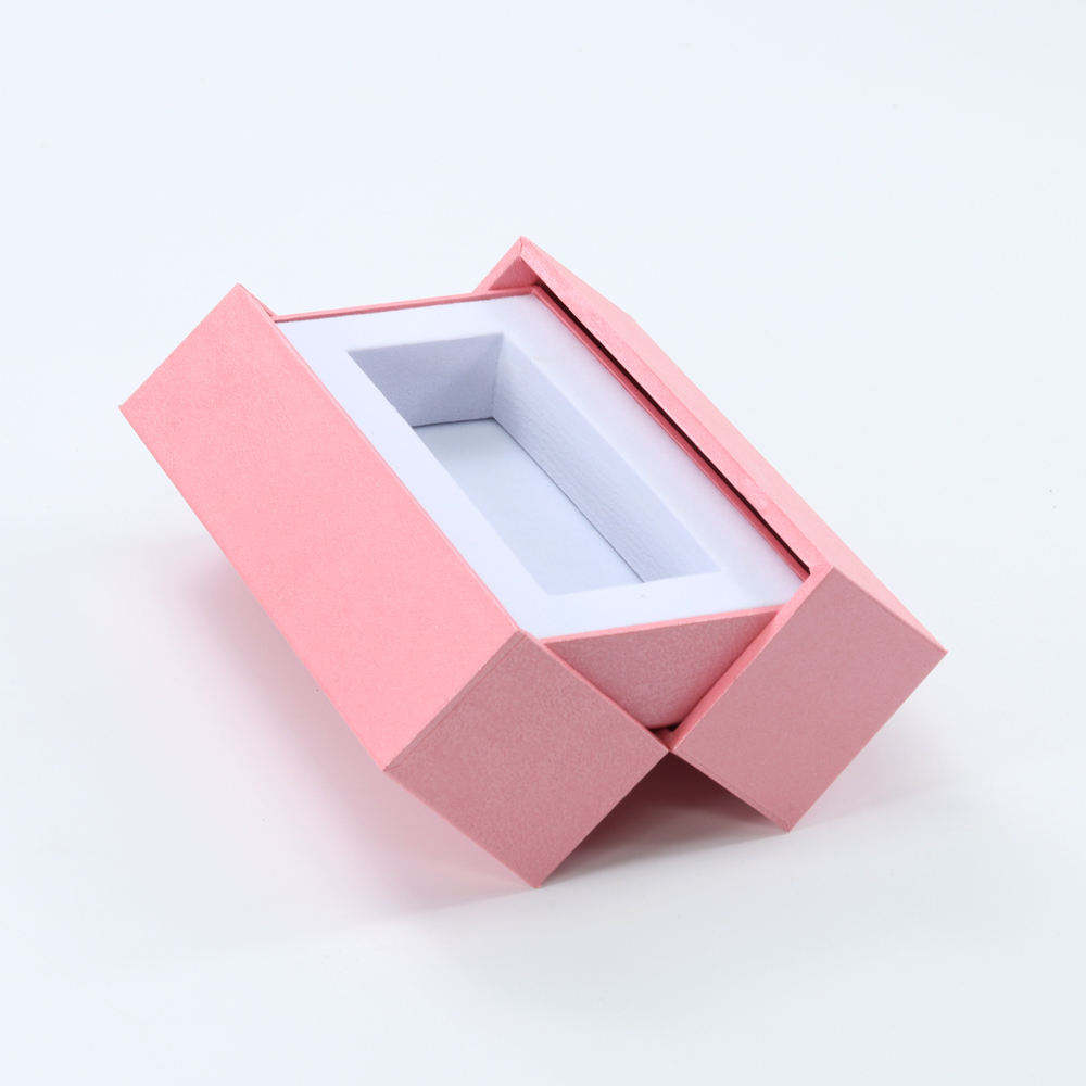 Double Door Automatic Lifting Skincare Box with Premium Display Structure