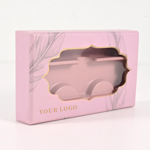 Custom Luxury Cosmetic Box with Sliding Drawer Structure and Window Display Design