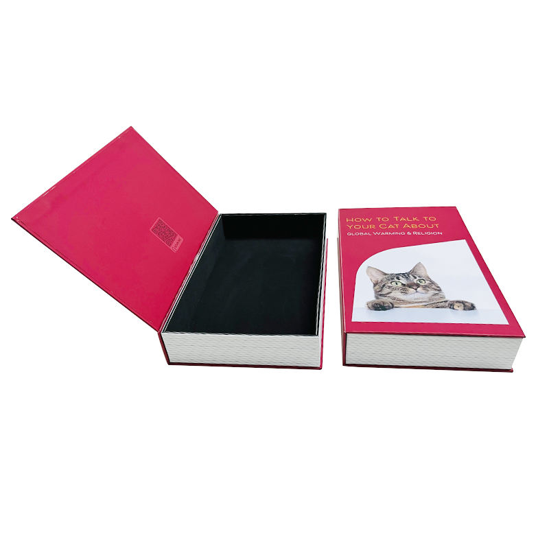 Custom Book-Shaped Perfume Gift Box