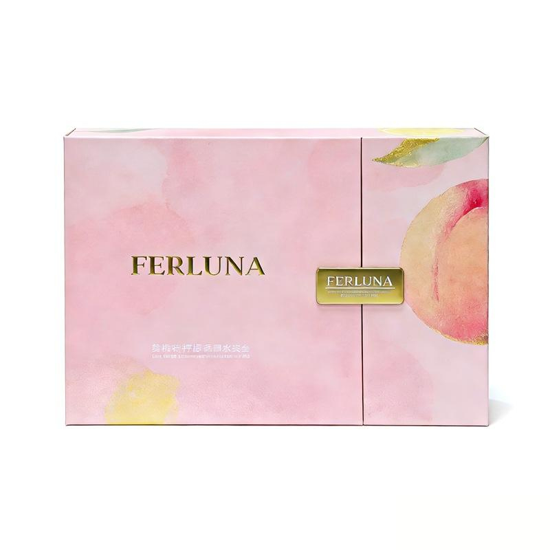 Drawer Perfume Gift Box with 3-Bottle Insert, Custom Fragrance Packaging