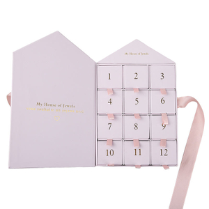 Luxury Advent Calendar Box with Logo for Cosmetics And Beauty Gift Packaging