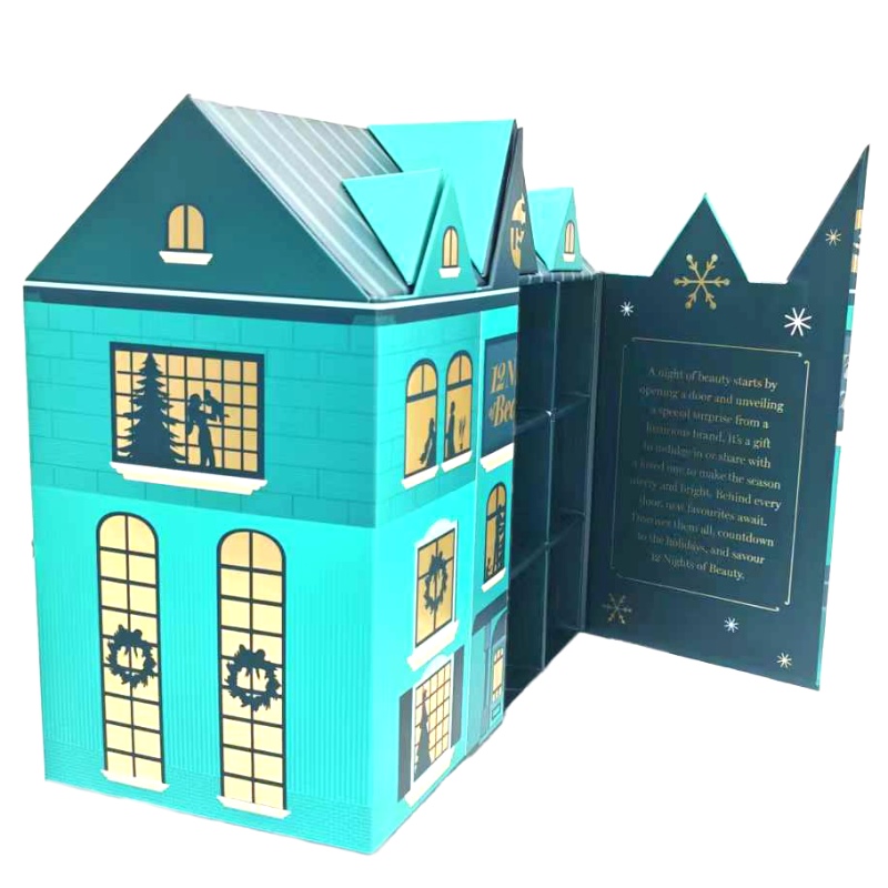 House‑Shaped Advent Calendar Box
