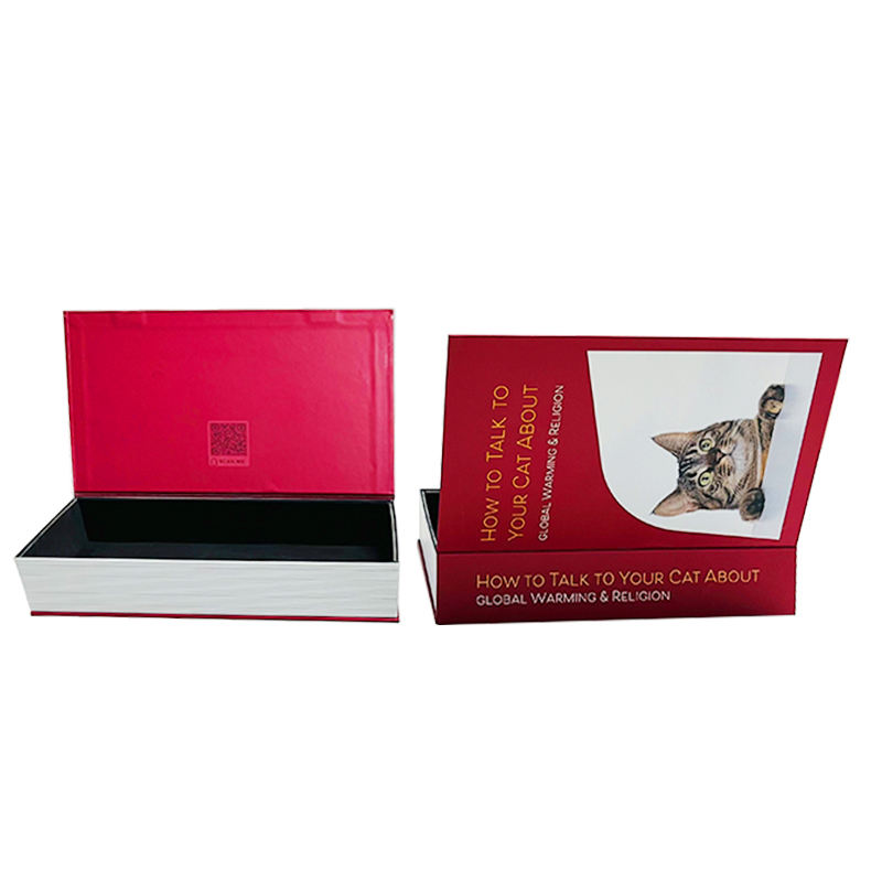 Custom Book-Shaped Perfume Gift Box