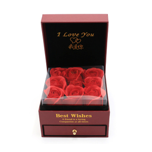 Custom Rose Jewelry Gift Box