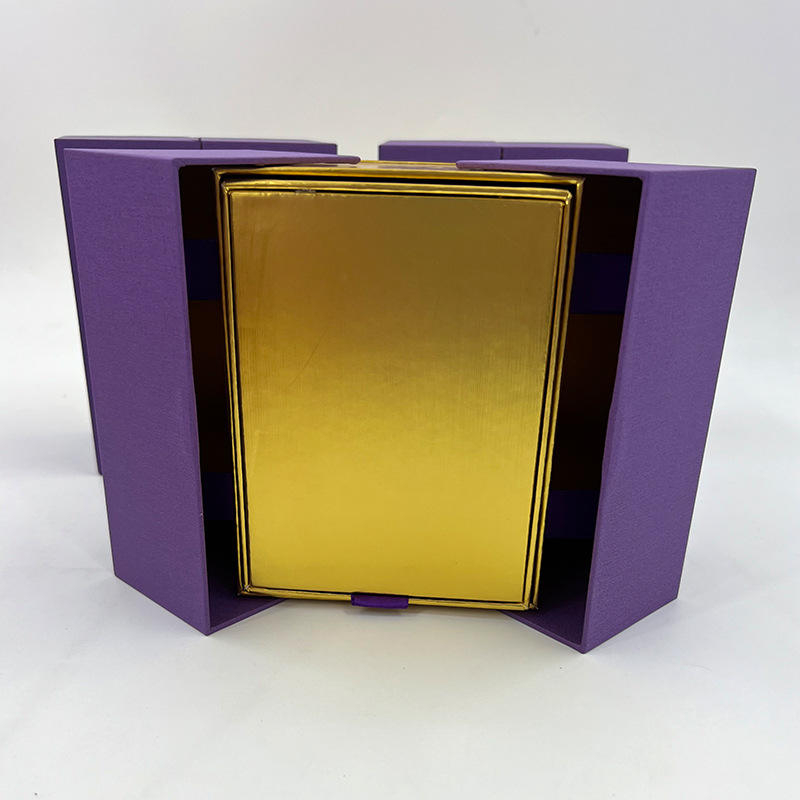 Diamond Double Open Jewelry Box