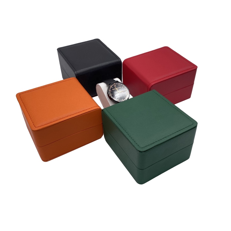 Custom Green Luxury Watch Gift Box with Cushion Insert