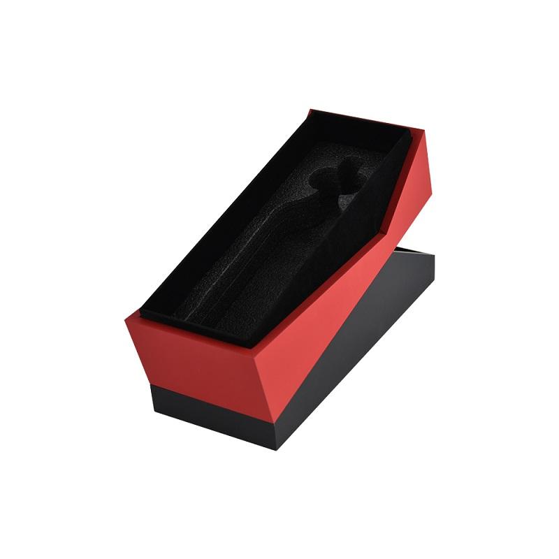 Custom Luxury Wooden Wine Box with Lift-Off Lid
