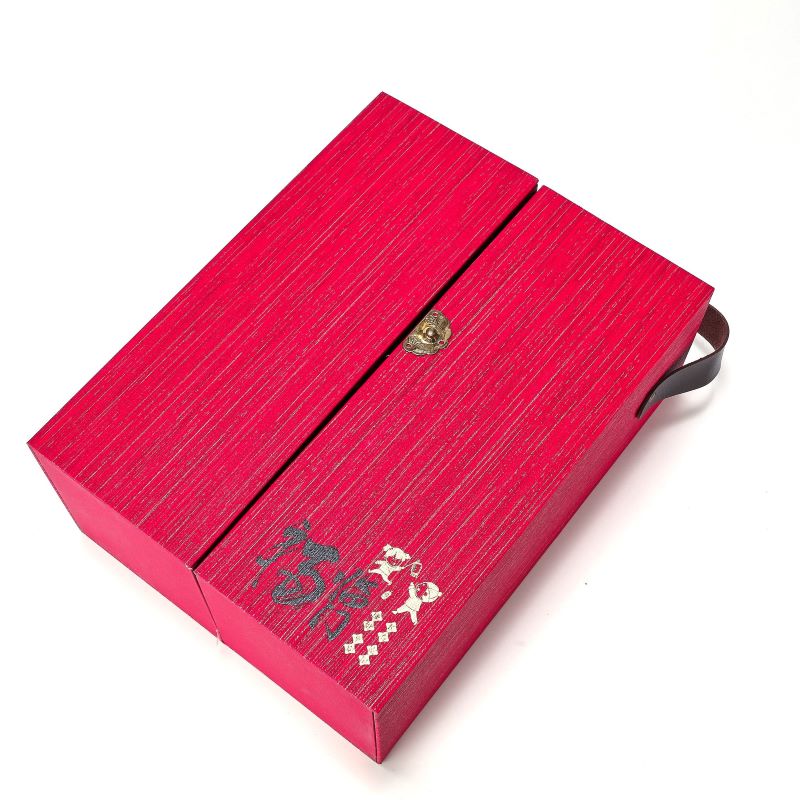 Portable Foldable Magnetic Wine Box – Custom Luxury Packaging Solution