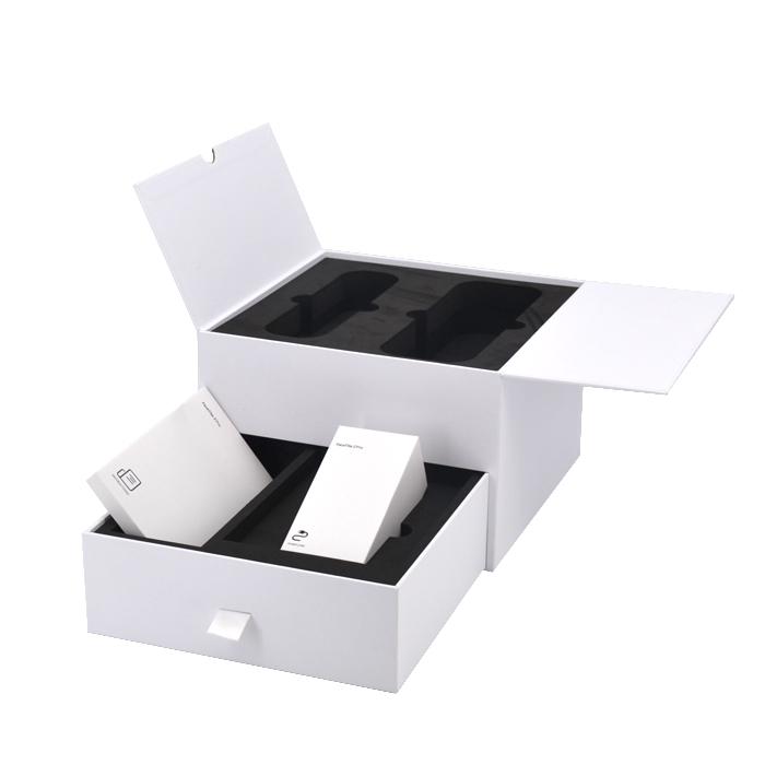 EVA Lined Double Layer Cosmetic Box