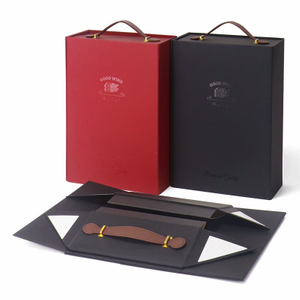 Luxury Wine Gift Box with Handle