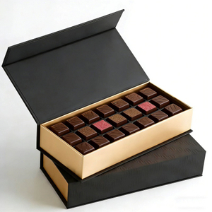 Luxury Magnetic Chocolate Gift Box with Logo for Premium Food Packaging