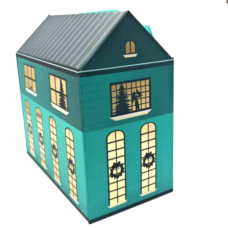 House‑Shaped Advent Calendar Box