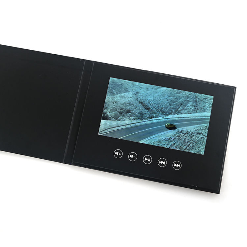 Foldable LCD Video Brochure