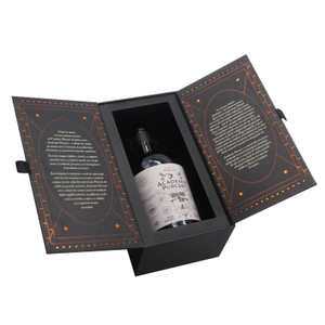 Double Door Wine Bottle Box