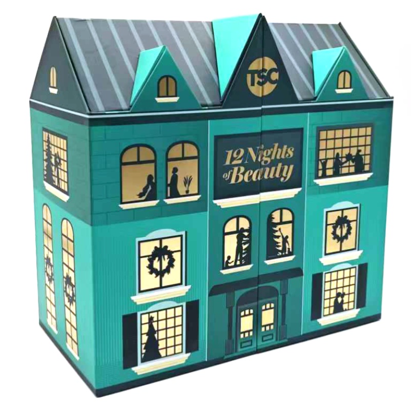 House‑Shaped Advent Calendar Box