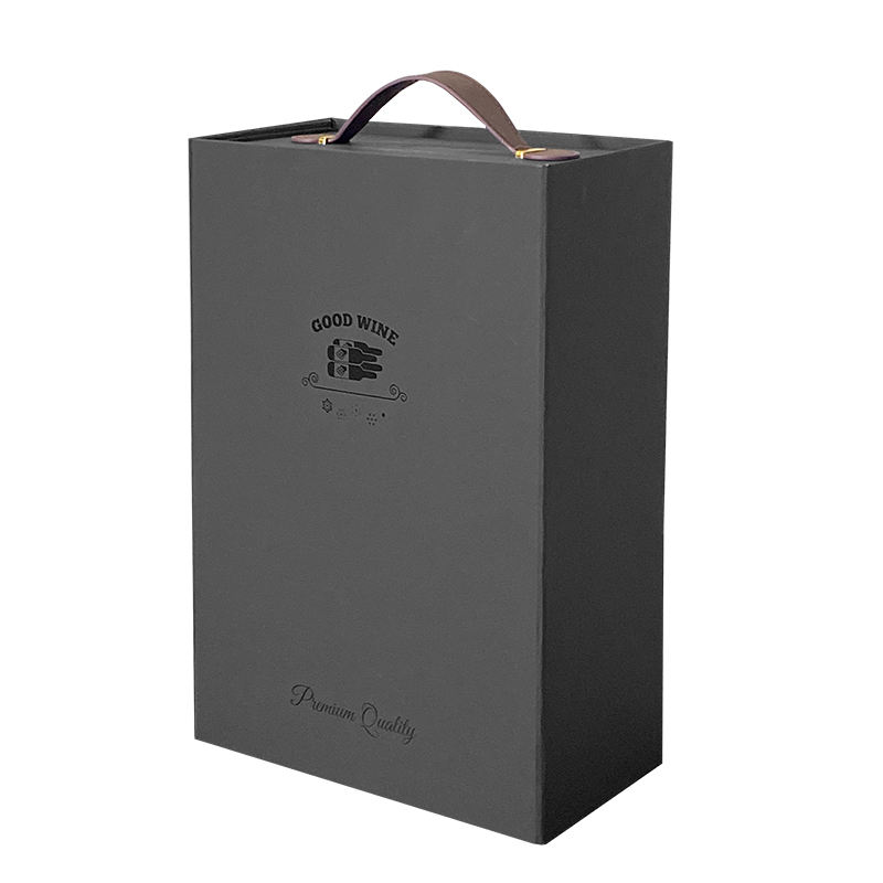 Luxury Wine Gift Box with Handle