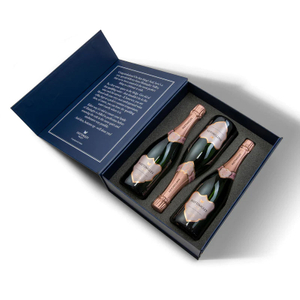 Custom Luxury Wine Box with Premium Rigid Structure and Elegant Bottle Presentation Design