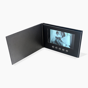 Foldable LCD Video Brochure