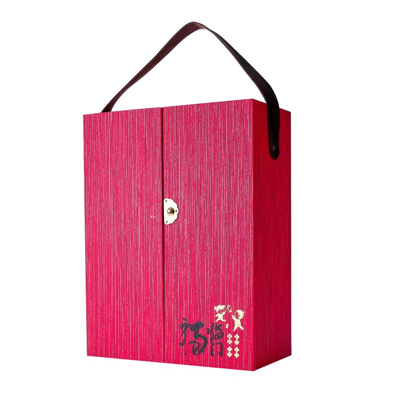 Portable Foldable Magnetic Wine Box – Custom Luxury Packaging Solution