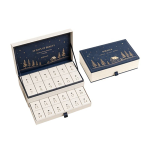 Custom Luxury Calendar Box with Drawer Structure And Premium Display Design