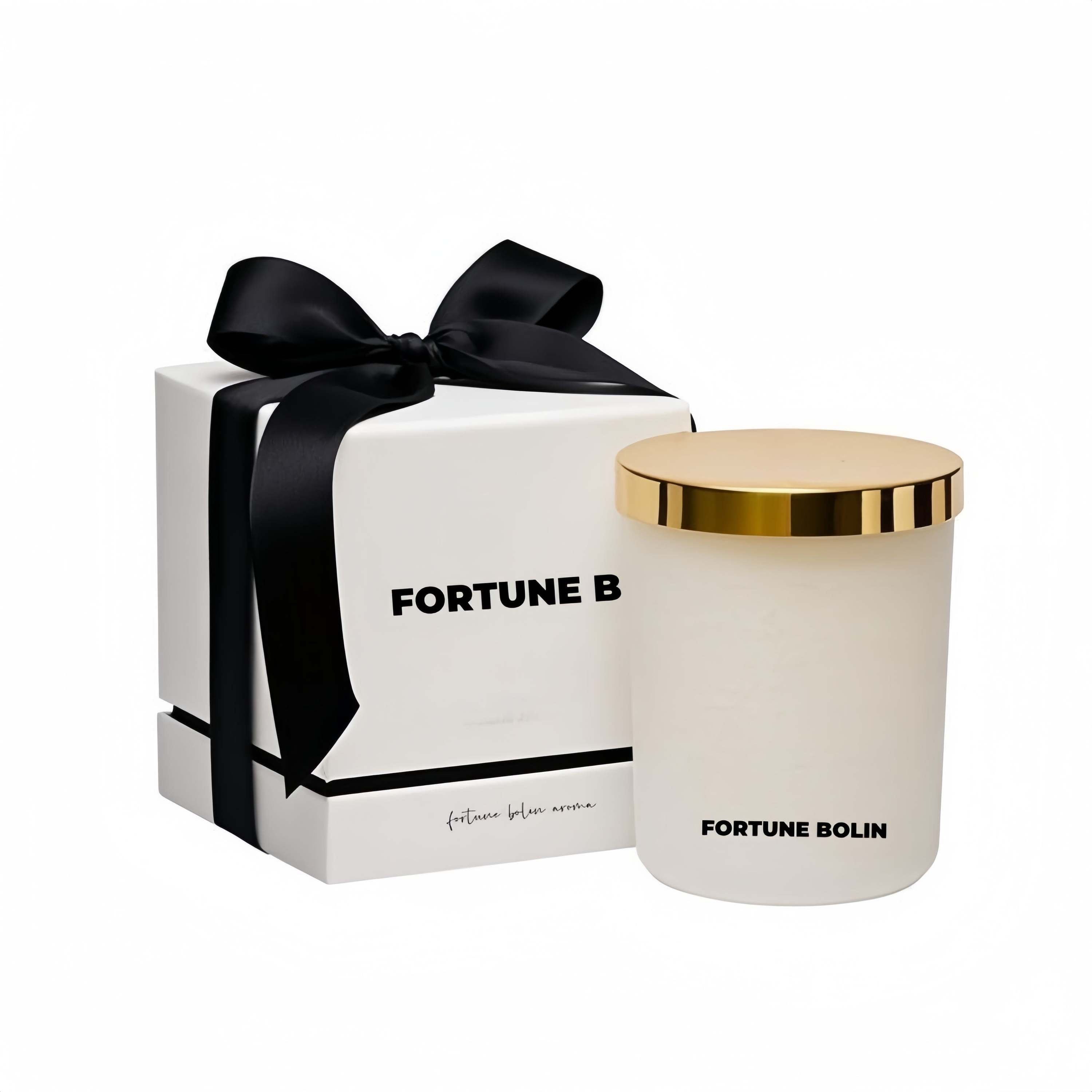 Luxury Candle Gift Box with Ribbon