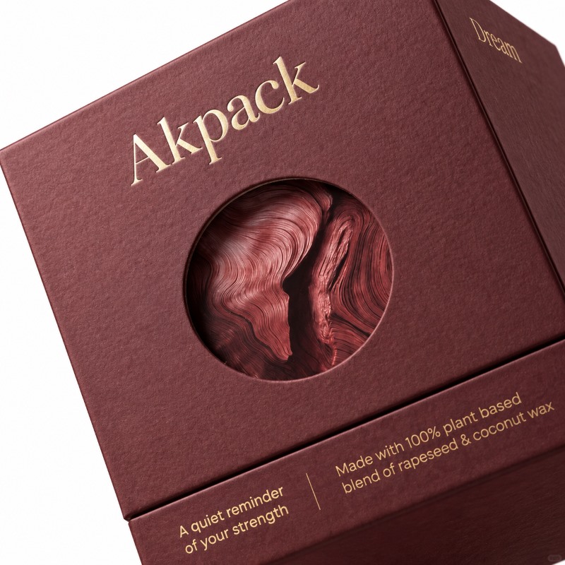 Custom Luxury Candle Gift Box with Window Lid Design And Premium Rigid Packaging for Home Fragrance