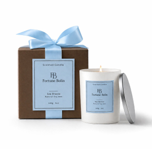 Custom Ribbon Candle Gift Box