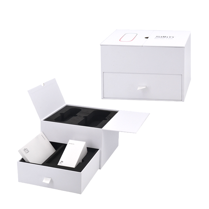 EVA Lined Double Layer Cosmetic Box