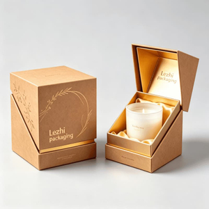 Custom Luxury Scented Candle Box with Premium Rigid Structure And Elegant Gift Presentation Design