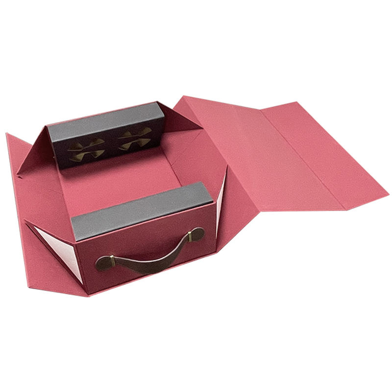 Luxury Wine Gift Box with Handle