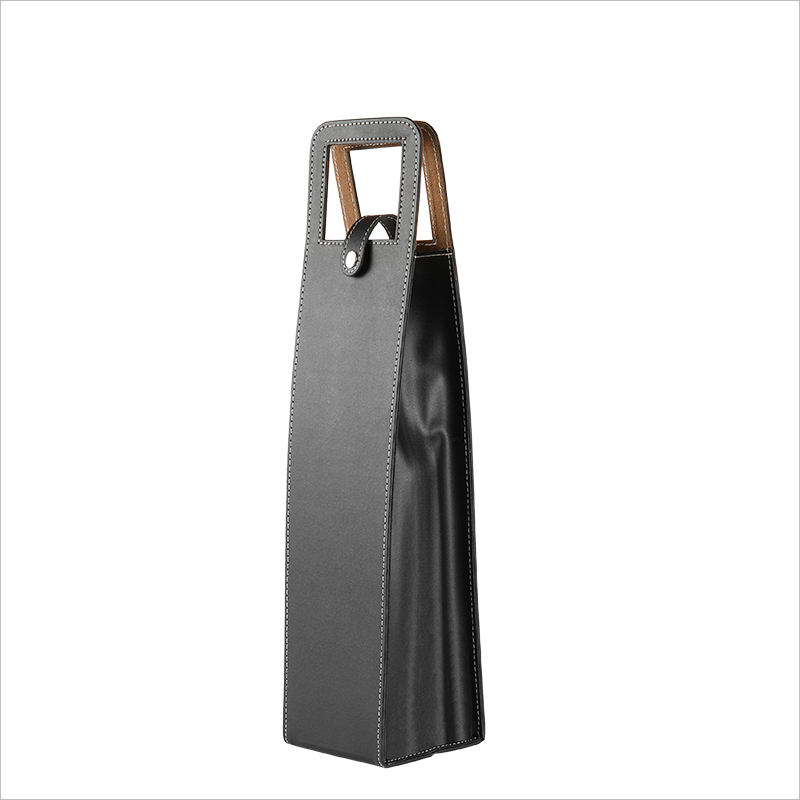 Custom PU Leather Wine Tote Bag – Premium Handheld Packaging Solution for Gifts And Brands