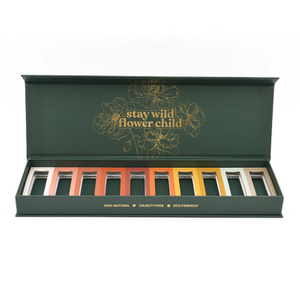 Custom Luxury Lipstick Gift Box with Magnetic Closure And Premium Logo Design for Cosmetic Packaging