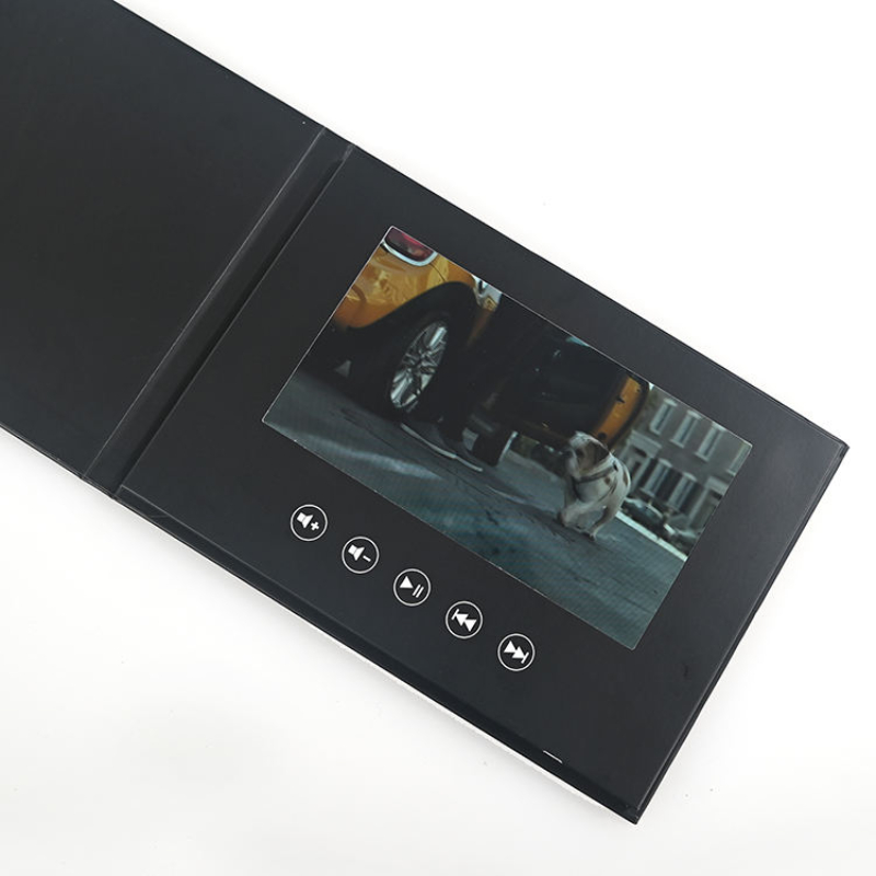 Foldable LCD Video Brochure
