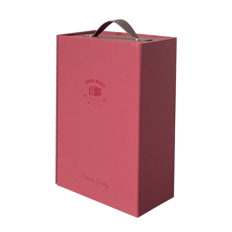 Luxury Wine Gift Box with Handle