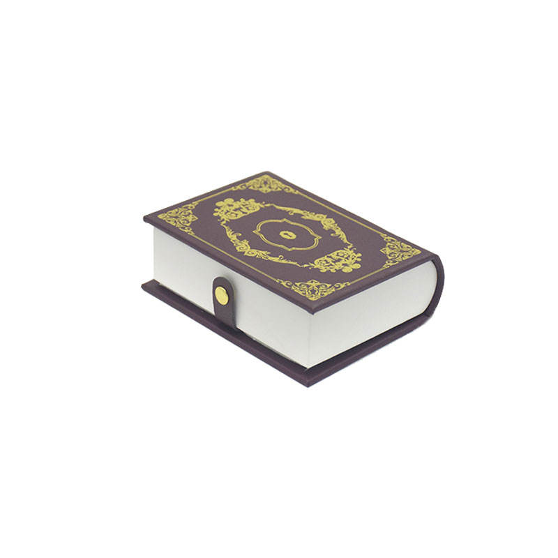 Custom Luxury Book Style Jewelry Storage Box with Premium Multi Compartments