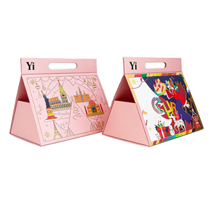Custom Luxury Cosmetic Box with Premium Display Handle Structure