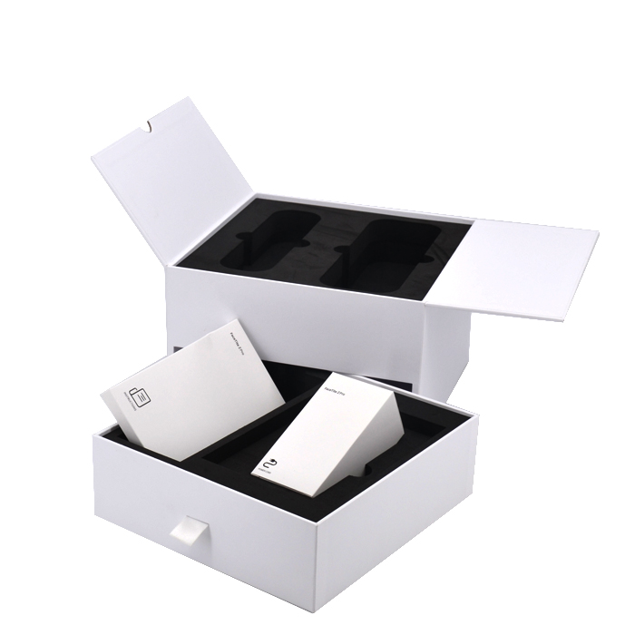 EVA Lined Double Layer Cosmetic Box